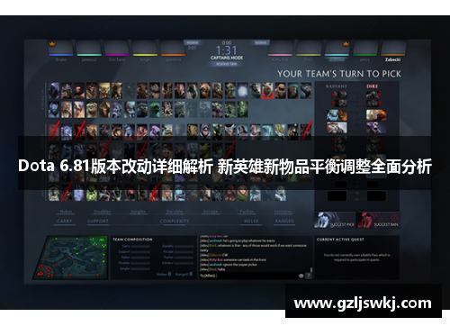 Dota 6.81版本改动详细解析 新英雄新物品平衡调整全面分析